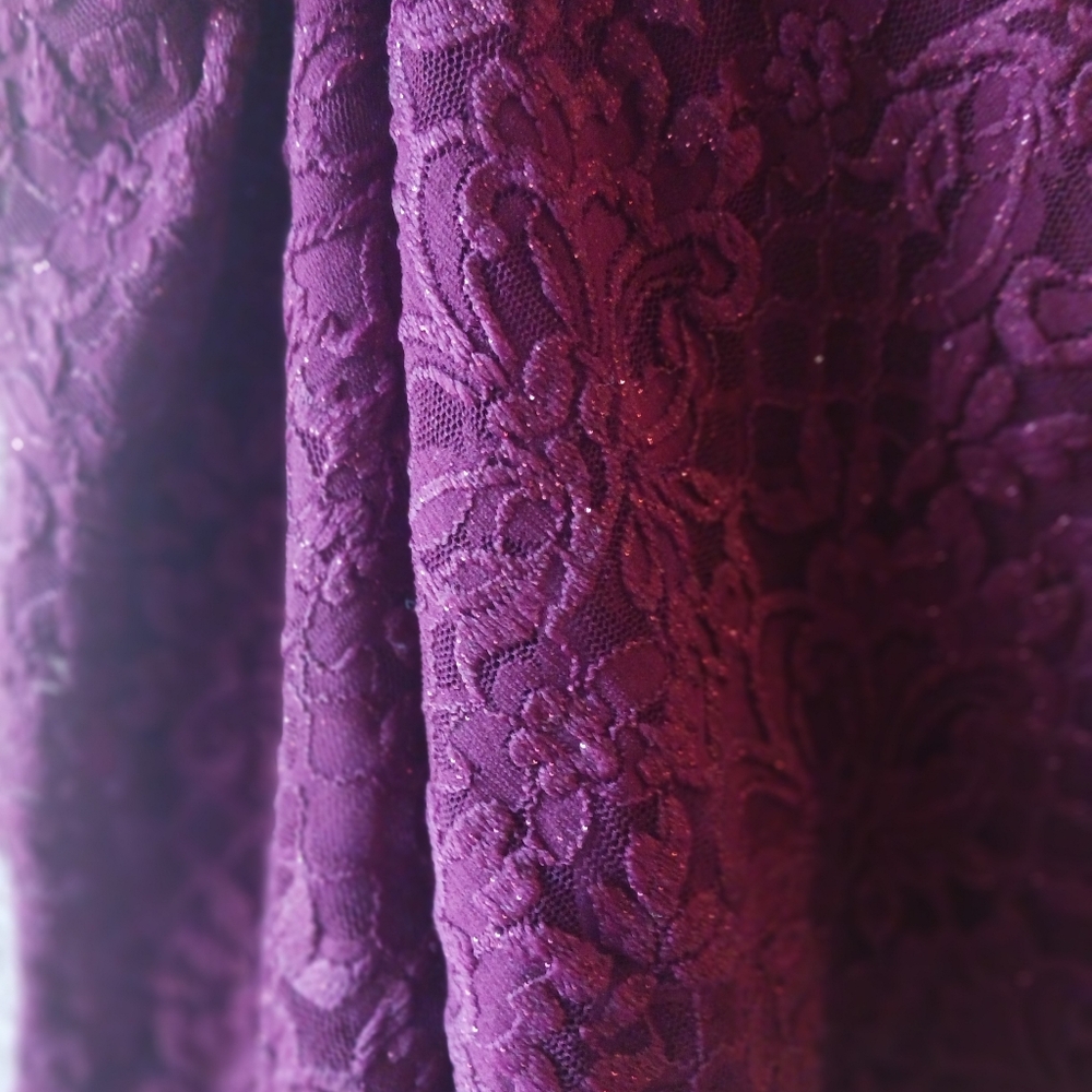 Honey and Rosie Small Burgundy Party Gown